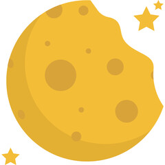 Space Moon Illustration