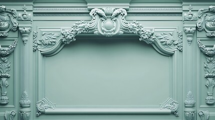 Obraz premium Ornate wall panel design