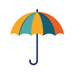 Umbrella Vector Icon on white