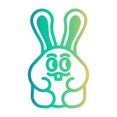 art Line Gradient Icon