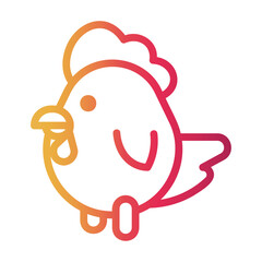 animal Line Gradient Icon