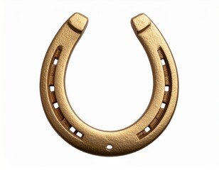 Obraz premium Horseshoe isolated transparent white background