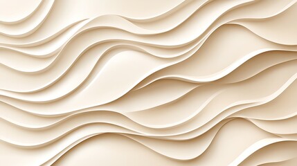 Obraz premium Abstract wavy beige background (10)