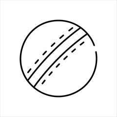 Ball vector icon stock illustration
