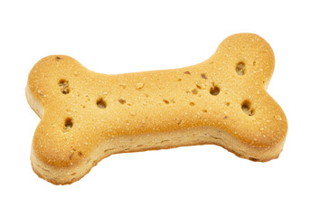 Isolated Dog Biscuit Bone Shape Treat