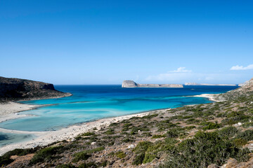 Plage de Balos Crète, grèce