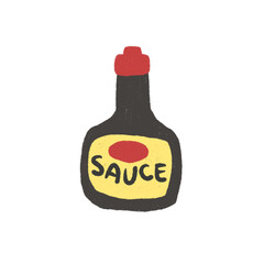 bottle of sauce