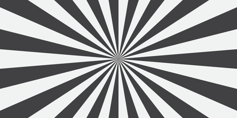 Abstract background with rays. Sun ray vector background radial sunrise or sunset light retro design. Abstract summer sunny. Vintage beam sunburst texture.	