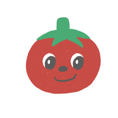 A tomato character 