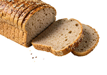 Sliced Whole Grain Bread Loaf