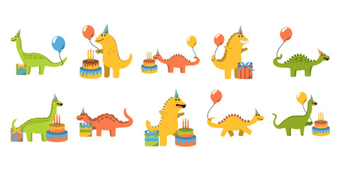 Cute Dinosaur Birthday