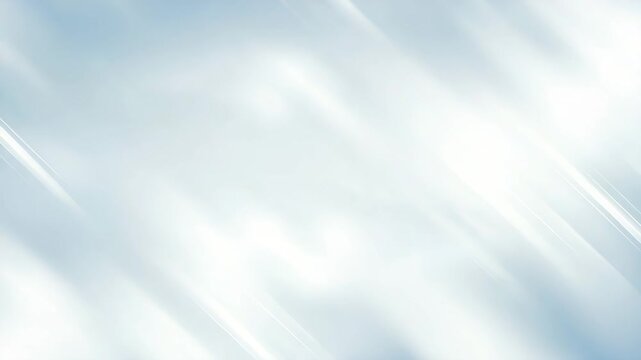 A cool, calming light blue gradient fades gently, creating an airy, spacious backdrop with blurred diagonal lines for added movement and interest.