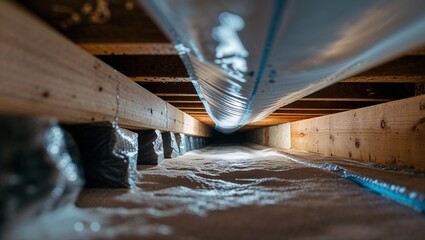 Encapsulated crawl space