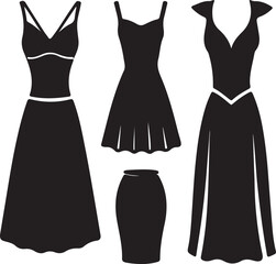 set of dresses