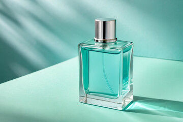 bottle of perfume for advertising, marketing and promotion concept, luxurious perfume bottle, 