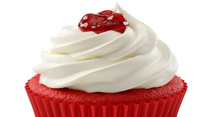 Cupcake  isolated on PNG background.