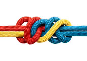 Intertwined Ropes A Knotted Connection