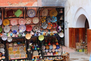 Medina souk of Marrakech, Morocco