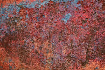 Vintage wall colorful grunge concrete background