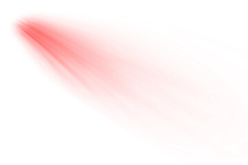 Red glowing rays special lens flare light effect. Transparent  Glow red light effects. lens sparkles. Bright light lens. light transition. Light cutout