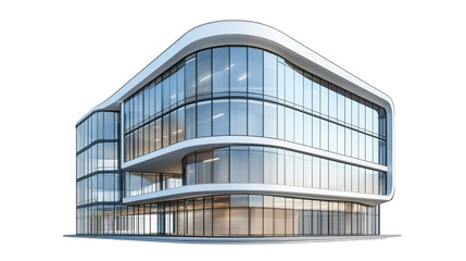 modern office building with glass windows