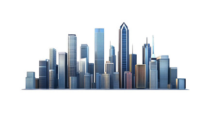 skyscrapers in the city