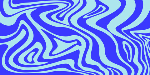 Psychedelic ripple wave background. Liquid marble groove texture. Ripple wave bg with abstract line. Psychedelic background. Vector illustration