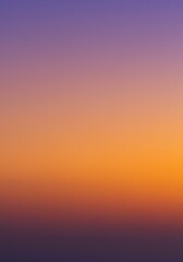 Blurred gradient sunset sky