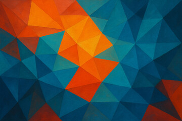 Obraz premium abstract triangle background