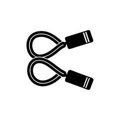 creative and simple minimal details Outline  resistance bands icon vector illustration