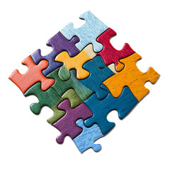 Obraz premium jigsaw puzzle piece on isolated