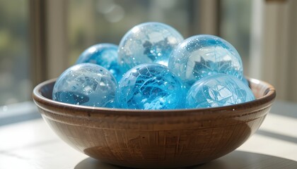 bowl with ice