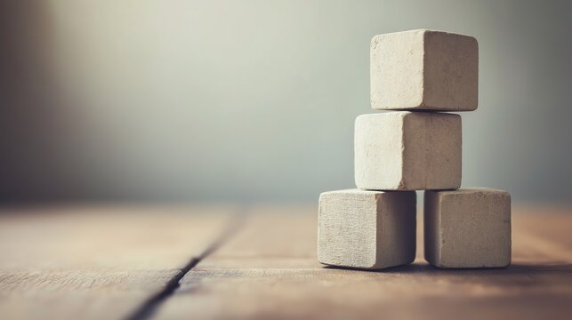 Abstract business concept symbolizing simplicity and clarity in modern strategy.