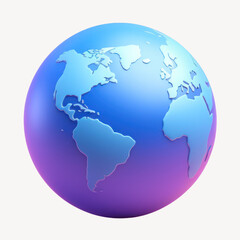 Fototapeta premium Sphere planet globe earth.