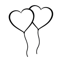 heart shape balloons