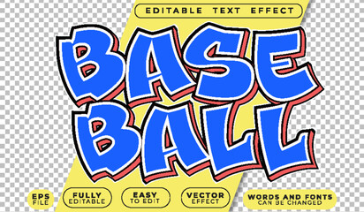  Baseball Football Hockey Sports Team Red Blue Fully Editable Vector Text File