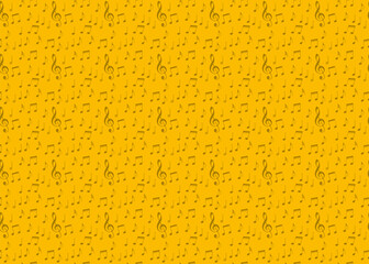 Solid musical note pattern background