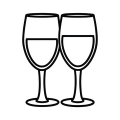 glass of wine