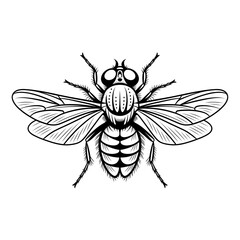 fly  vector illustration