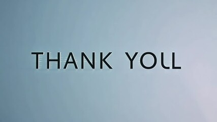 Thank you appreciation message for support gratitude thanks acknowledgement video