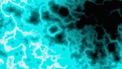 ブルー発光のエネルギーパターン背景｜青いイナズマ