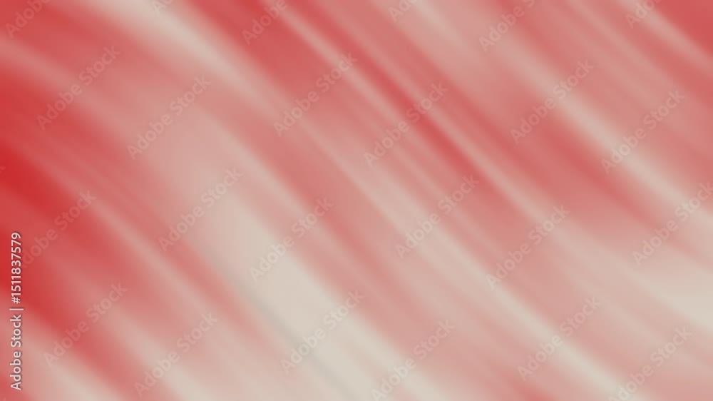 Poster soft pink and red abstract background with diagonal blurred light streaks creating a smooth gradient