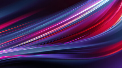 abstract energy flow of neon lights