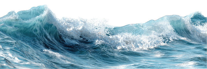 Powerful ocean waves crashing (5)