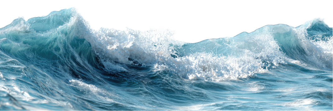 Powerful ocean waves crashing (5)