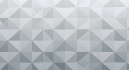 Fototapeta premium Abstract Geometric Pattern Elegant Grey Triangular Mosaic Background