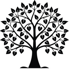 Eucalyptus trees icon set on white background. Stylized olive tree with lush green leaves. Decorative Stylized Tree Vector Set – Colorful Seasonal Trees with Leaves and Fruit for Nature vector design.