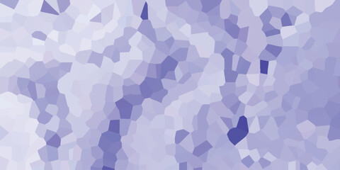 Abstract geometric background featuring shades of purple and white creating a unique mosaic pattern suitable for various design projects.