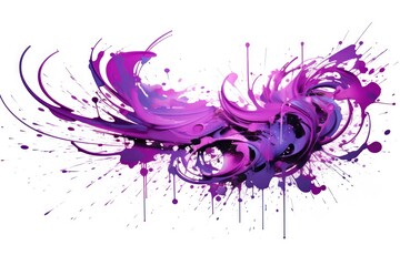 Fototapeta premium Abstract grungy graffiti purple backgrounds abstract.