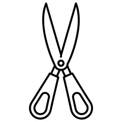 scissors isolated on white background